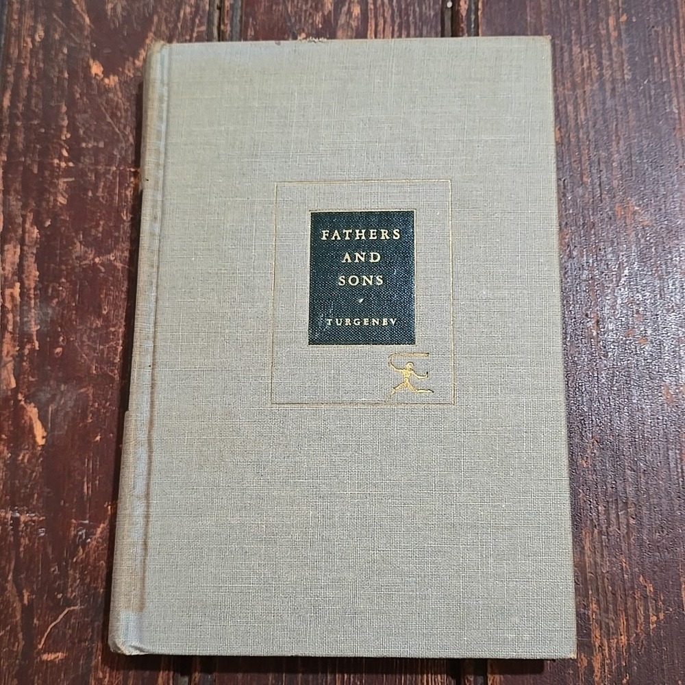 Fathers and Sons by Ivan S. Turgenev Novel‎ Modern Library HC